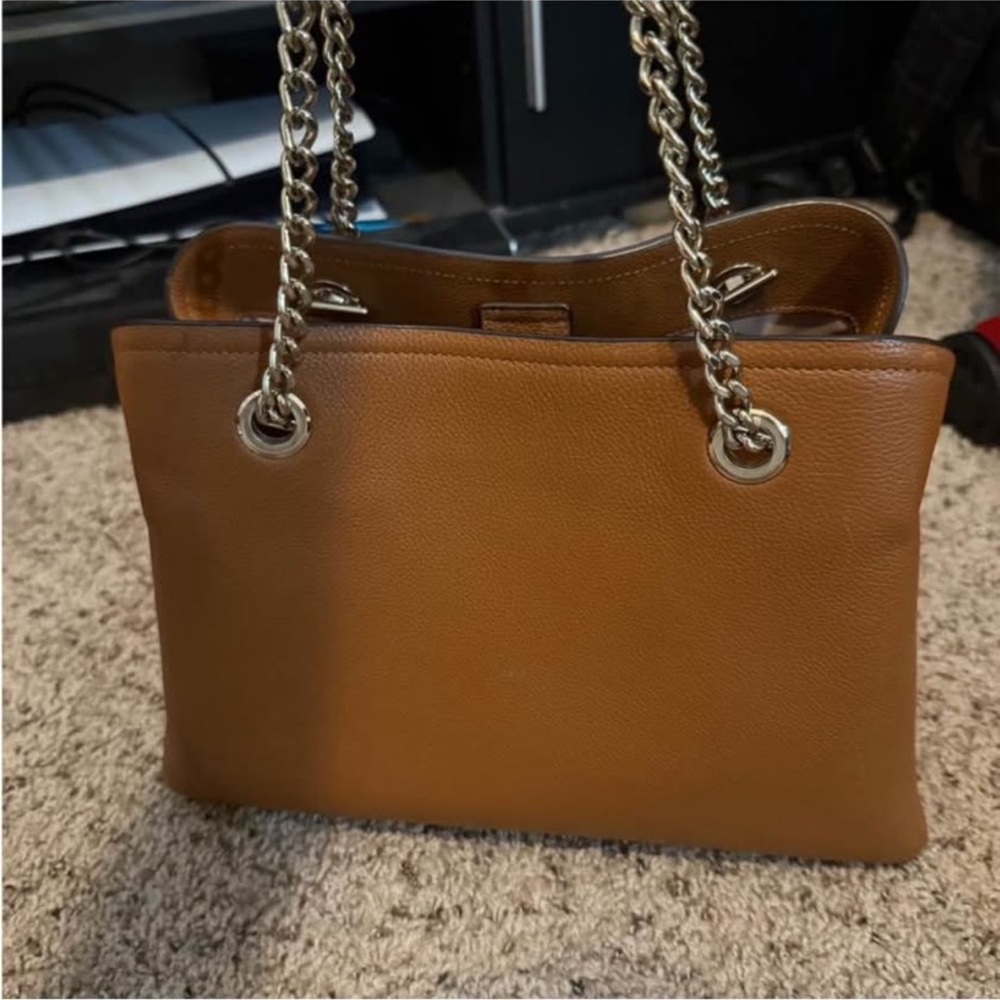 Kate Spade Tan Leather Shoulder Bag - Picture 2 of 10
